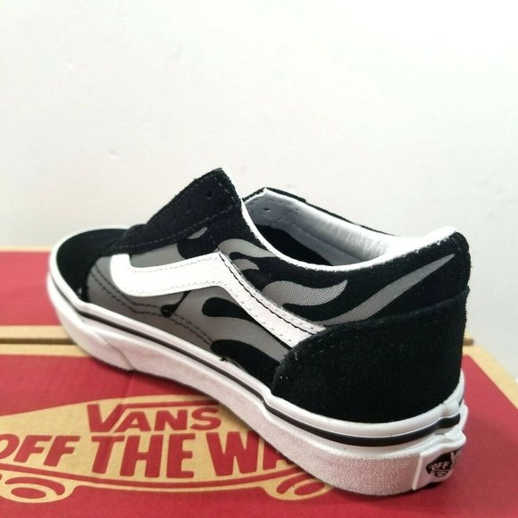 Vans Kids Old Skool Suede Flame Size ‎ 11 - Picture 3 of 5